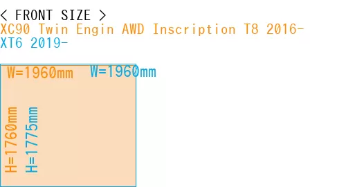 #XC90 Twin Engin AWD Inscription T8 2016- + XT6 2019-
